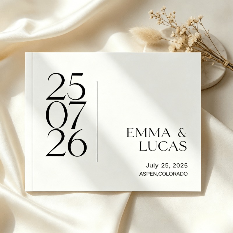 Custom Wedding Guest Book, Gue - Custom Photo Book 评论和价格