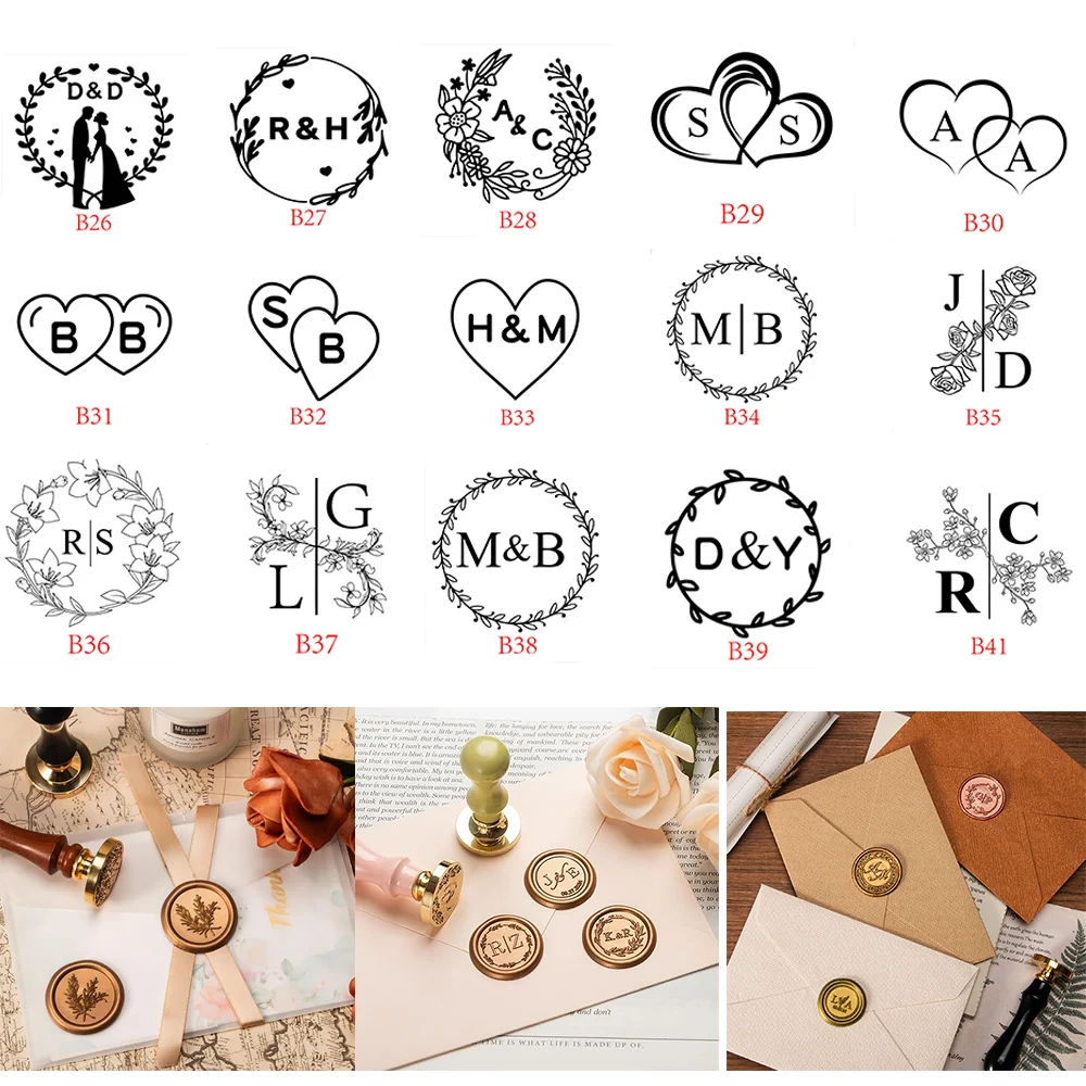 Custom Wax Seal Stamp Kit Doub - Wax Seal Letter Kit 评论和价格